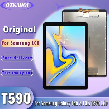 10,5 ”Оригинал для Samsung Galaxy Tab A2 SM-T590 (Wi-Fi) SM-T595 (LTE) ЖК-дисплей Панель экрана Монитор Сенсорный экран в сборе