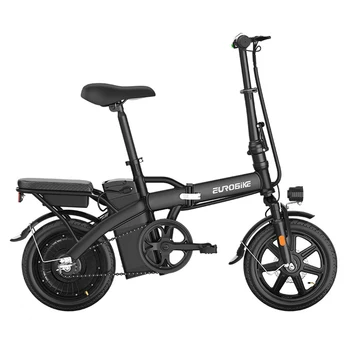 14-дюймовый аккумулятор, легко разбираемый Складной Электрический велосипед 48 В 300 Вт С двойным дисковым тормозом E Bike