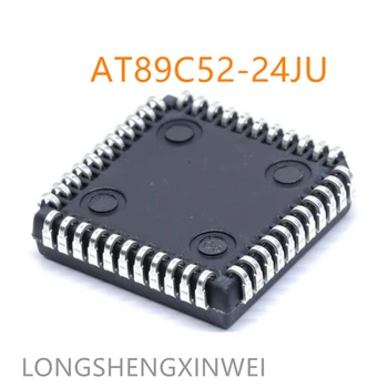 1шт Новый оригинальный микроконтроллер AT89C52-24JU 89C52 Patch PLCC44