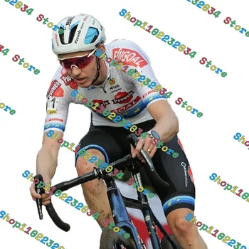 2022 Team Pauwels Sauzen - Bingoal Велоспорт Джерси Комплект Чемпион Европы Мужской Велосипед Велосипедная Одежда Короткий Майо Кюлот Лето