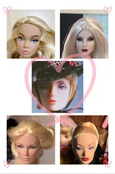 30 см Оригинальная головка FR FR кукольные головки Модная лицензионная головка качественные кукольные головки для девочек, Одевающие DIY игрушечные части