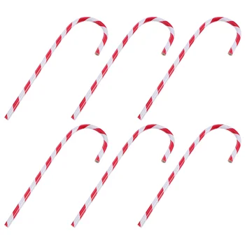 6 Шт Объемных карандашей Детские рождественские карандаши из конфетного тростника Рождественские ручки Рождественские ручки Рождественские карандаши оптом