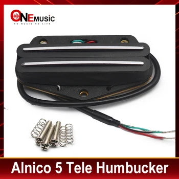 Alnico 5 Tele Pickup Hot Rail Humbucker Bridge Pickup Подходит для партии гитары Fender Tele