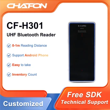 CHAFON CF-H301 1-метровый UHF RFID Bluetooth-считыватель 50шт Поддержка нескольких тегов Android и Windows 8 система контроля доступа