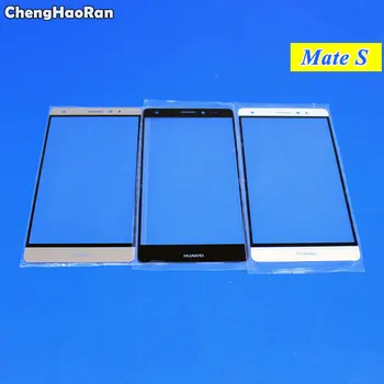 ChengHaoRan для Huawei Mate S LCD Передняя внешняя стеклянная линза Высококачественная экранная панель Стеклянная крышка объектива Запасные части