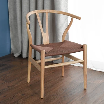 Hand PurelyFeel Nordic Modern Gaming Простой обеденный стул из белого массива дерева, кресло для отдыха, письменный стол Silla Nordica, Уникальная мебель YH