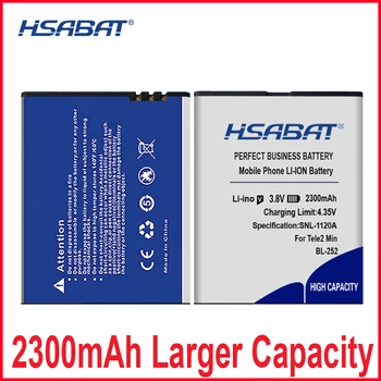 HSABAT 0 Цикл 100% Новый аккумулятор 2300 мАч BL-252 для Smart Start2 MTC Tele2 Min Бесплатная доставка