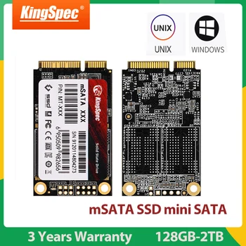 KingSpec mSATA SSD 1 ТБ 512 ГБ 240 ГБ Внутренний Твердотельный Накопитель Высокопроизводительный Жесткий Диск 256 ГБ 128 ГБ Mini SATA SSD для Dell HP