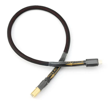 MOGAMI 2534 Usb-кабель Dac Lightning для передачи данных, аудио-цифровой кабель типа B для подключения USB-микрофона к мобильному iPhone
