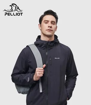 PELLIOT Outdoor, Новый осенний однослойный спортивный костюм, мужское модное брендовое пальто, водонепроницаемая ветровка, модная одежда для путешествий