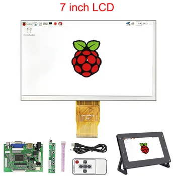 Raspberry Pi 7-дюймовый ЖК-дисплей 1024 * 600 TFT Экран + Акриловый Держатель + Плата Привода для Raspberry Pi 3 Model B + / для Orange Pi