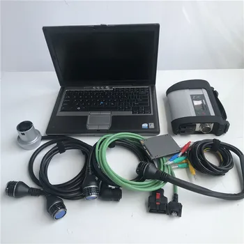 Star Diagnosis Connect Compact 4 с Программным обеспечением SSD Супер Новейший Ноутбук 2023.09v in D630 4G для MB SD C4 Scan Tool 12V 24V