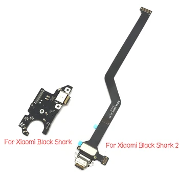 USB-порт, зарядное устройство, док-станция, разъем, плата для зарядки, гибкий кабель, Микрофонная плата для Xiaomi Black Shark 2 3L