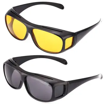 Автомобиль ночного видения, Антибликовый ночной мотоцикл, защитные очки для водителей UV400, Солнцезащитные очки для глаз, поляризованные очки для вождения