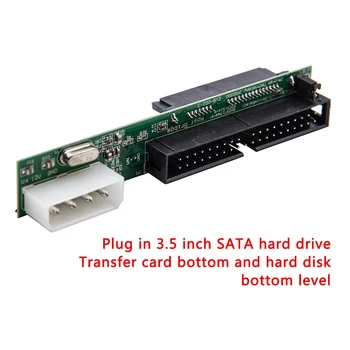 Адаптер конвертер Sata в IDE 1,5 Гб 2,5 Sata Женский 3,5 дюймовый IDE мужской 40 контактный порт Поддержка ATA 133 100 SSD Последовательный жесткий ДИСК CD DVD