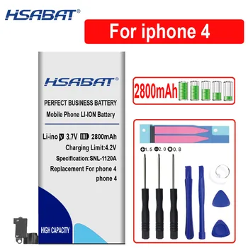 Аккумулятор HSABAT 2800mAh для iPhone 4