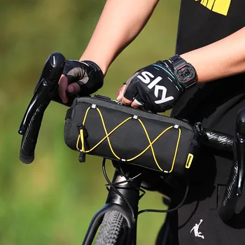 Водонепроницаемые Многофункциональные Велосипедные Сумки New Handlebar Bag Frame Pannier Портативная Сумка Blike Bag Tube Для Велоспорта Accessorie Bag