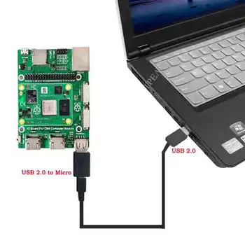 Вычислительный модуль Raspberry Pi Плата расширения ввода-вывода 4 СМ4, двойная плата ввода-вывода HDMI