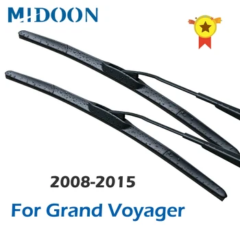 Гибридные щетки стеклоочистителя MIDOON для Chrysler Grand Voyager пятого поколения 2008 2009 2010 2011 2012 2013 2014 2015