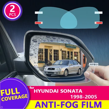 для Hyundai Sonata 1998-2005 (EF) Полное покрытие зеркала заднего вида HD пленка Противотуманная Непромокаемая наклейка на зеркало автомобиля Автомобильные аксессуары