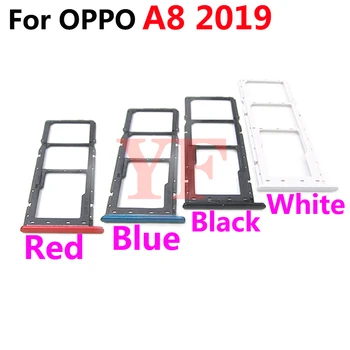 Для Oppo A8 A31 2020 A37 A8 A31 2020 A8 2019 Лоток Для SIM-карты Слот Держатель Гнездо Адаптера Запасные Части