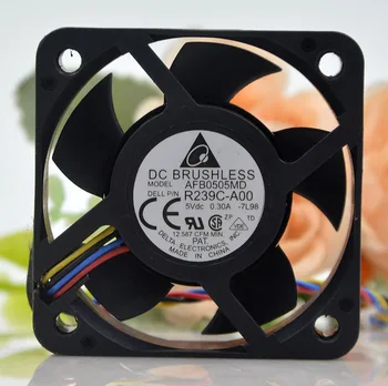 Для вентилятора охлаждения сервера Delta AFB0505MD 5V 0.30A 5020 5 см с 4-проводным терморегулированием
