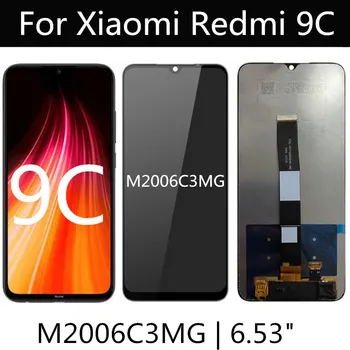 ЖК-дисплей для Xiaomi Redmi 9C ЖК-дисплей + замена сенсорного экрана в сборе для Redmi 9C M2006C3MG LCD