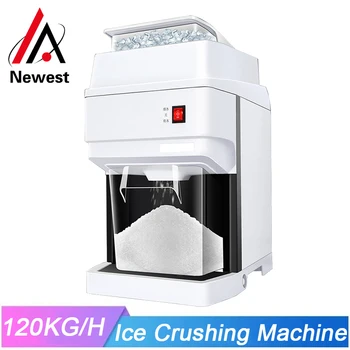 Интеллектуальная машина для измельчения гранулированного льда с регулируемой толщиной, Устройство для приготовления смузи с вилкой EU / US / UK / AUS