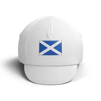 Классические шотландские белые велосипедные кепки Профессиональная команда Шоссейный велосипед Уличная велосипедная шляпа Унисекс