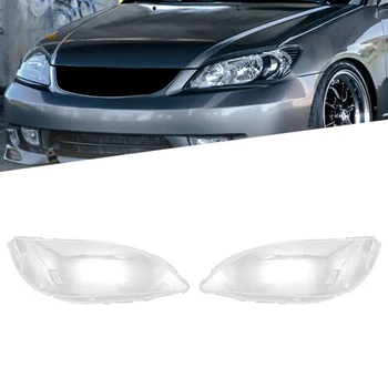 Корпус левой фары автомобиля, абажур, Прозрачная крышка объектива, крышка фары для Honda Civic 2003 2004 2005