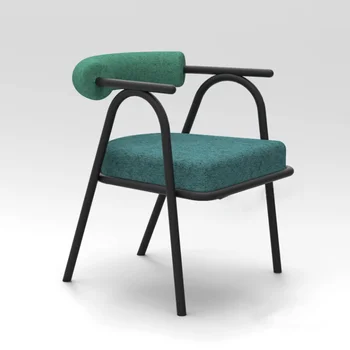 Кресло для отдыха на обеденном полу, Современная опора для спины, Стальные Дизайнерские стулья для белой комнаты, Односпальный шезлонг, Мебель в скандинавском стиле для гостиной
