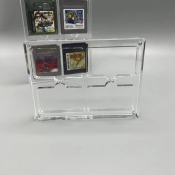 Магнитный высокопрозрачный акриловый футляр для игровых карт 4 в 1, держатель, коробка для картриджей для GameBoy ADVANCE GBA