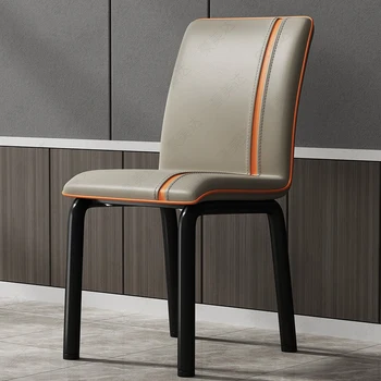 Мобильные обеденные стулья в скандинавском стиле, Офисные стулья для столовой из современного металла, стулья для гостиной, Уличные садовые принадлежности, мебель для ресторана Comedor