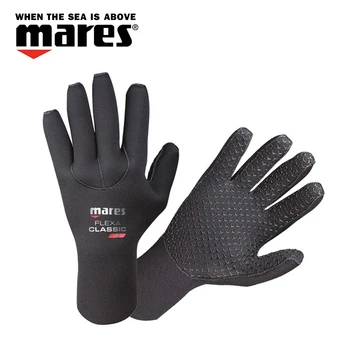Мужские и женские перчатки Mares Scuba Flexa Classic из неопрена с двойной подкладкой 3 мм 412723 для подводного плавания