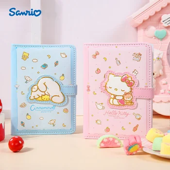 Мультфильм Sanrio Hello Kitty My Melody Cinnamoroll Pom Pom Purin, Студенческий Милый Блокнот, Студенческие Канцелярские принадлежности, Канцелярский Подарок