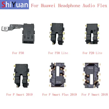 Наушники Аудиоразъем Для Наушников Гибкий Кабель Для Huawei P30 30 Lite P20 Lite P Smart 2019 2018 Запчасти Для Ремонта Mate 20 20 Lite