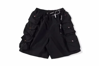 Новые Модные Эластичные Повседневные Шорты с Несколькими Карманами на Шнурке KAPITAL Shorts Для Мужчин И Женщин Европейского Размера из 100% Хлопка KAPITAL Shorts