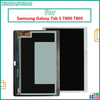 Новый ЖК-дисплей Для Samsung GALAXY Tab S T800 T805 SM-T800 Tablet LCD Сенсорный Экран Дигитайзер Датчики В Сборе Замена Панели