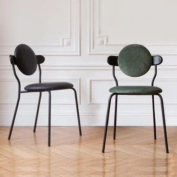 Обеденные стулья Nordic Designer Роскошные удобные уникальные кресла для экономии места Relax Lounge Clear Silla Удобная мебель для интерьера