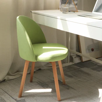 Обеденный стул из массива дерева в скандинавском стиле для кухонной мебели, Современная минималистичная мебель для гостиной, спальни, Балконный стул