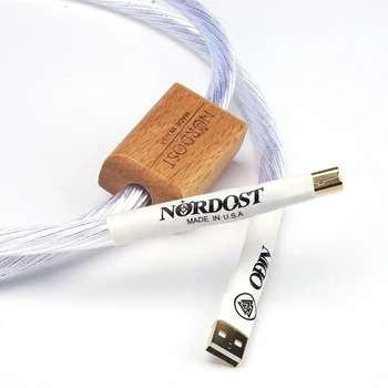 ОдинНордост 2 Декодер ЦАП Кабель для передачи данных USB Звуковая карта Кабель A-B Экран USB Кабель Высокого Качества От Типа A До Типа B Hifi Кабель Для Передачи данных