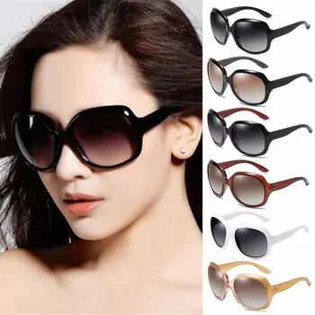 Поляризованные солнцезащитные очки 2021 года, женские модные квадратные солнцезащитные очки большого размера, солнцезащитные очки в стиле ретро для водителя, винтажные оттенки для женщин