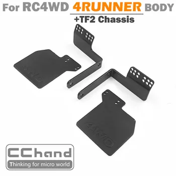 Резиновое крыло + металлический кронштейн для кузова RC4WD 4RUNNER шасси TF2 1/10 радиоуправляемая автомобильная игрушка