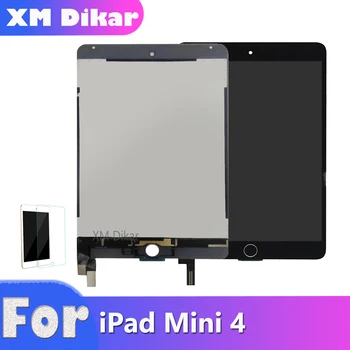С подарочным ЖК-дисплеем для Apple iPad mini 4 A1538 A1550 ЖК-дисплей с сенсорным экраном, дигитайзер в сборе, запасные части для ipad mini4 lcd
