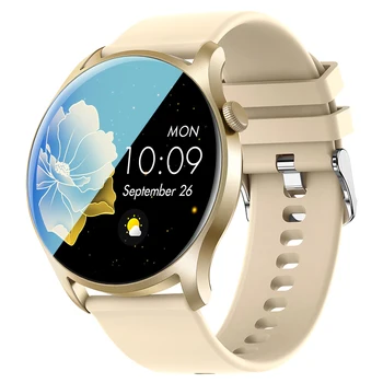 Смарт-Часы Женские С Полным Сенсорным Экраном Спортивные Водонепроницаемые Пульсометр Фитнес-Трекер Bluetooth Smartwatch Мужские Для Android iOS Телефона