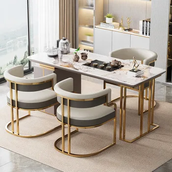 Современный обеденный стул с золотыми ножками, роскошный кухонный стул для гостиной в скандинавском стиле, удобное украшение для офиса Cadeiras De Jantar