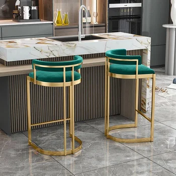 Современный Офисный Акцентный стул Nordic Luxury Для кухни, гостиной, обеденных стульев, мобильных шезлонгов, мебели для дома