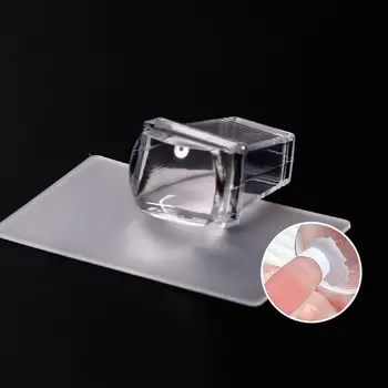 Шикарный Легко моющийся Полезный штамп для дизайна ногтей Безопасный и простой в использовании стампер для ногтей